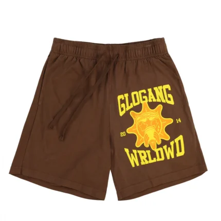 Glogang Worldwide Shorts Brown