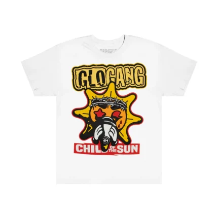 Glo Gang Boyz Worldwide Tee White