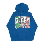 Glory Boyz Italy Hoodie Blue